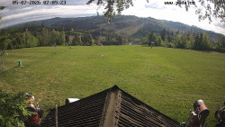Sjezdovka, panorama východ