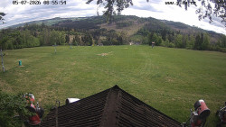 Sjezdovka, panorama východ