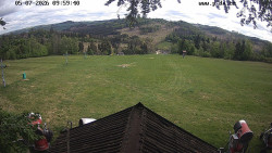 Sjezdovka, panorama východ