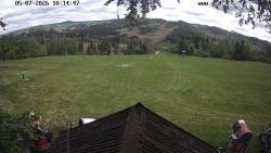 Sjezdovka, panorama východ