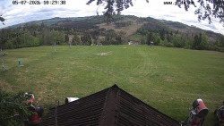 Sjezdovka, panorama východ