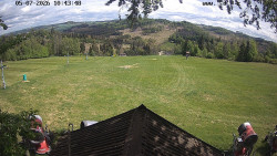 Sjezdovka, panorama východ