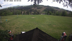 Sjezdovka, panorama východ