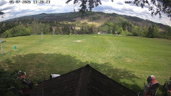 Sjezdovka, panorama východ