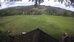 Sjezdovka, panorama východ