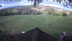 Sjezdovka, panorama východ