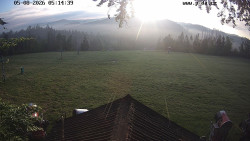 Sjezdovka, panorama východ