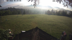 Sjezdovka, panorama východ