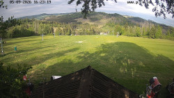 Sjezdovka, panorama východ
