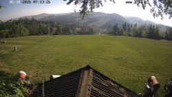 Sjezdovka, panorama východ