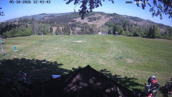 Sjezdovka, panorama východ