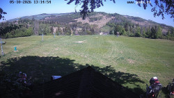 Sjezdovka, panorama východ
