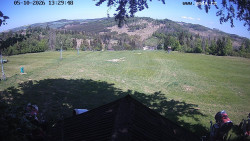 Sjezdovka, panorama východ