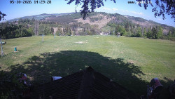 Sjezdovka, panorama východ