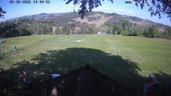 Sjezdovka, panorama východ