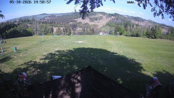 Sjezdovka, panorama východ