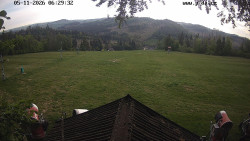 Sjezdovka, panorama východ
