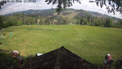 Sjezdovka, panorama východ