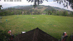 Sjezdovka, panorama východ