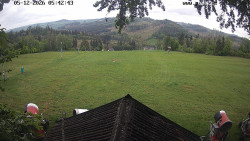 Sjezdovka, panorama východ