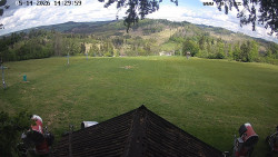 Sjezdovka, panorama východ