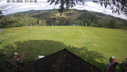 Sjezdovka, panorama východ