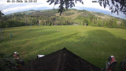 Sjezdovka, panorama východ