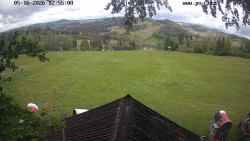 Sjezdovka, panorama východ