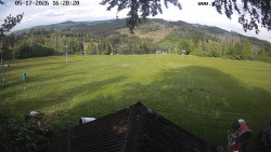 Sjezdovka, panorama východ
