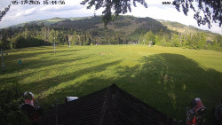 Sjezdovka, panorama východ