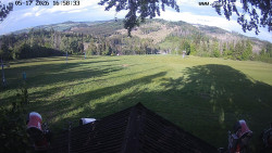 Sjezdovka, panorama východ