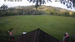 Sjezdovka, panorama východ