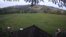 Sjezdovka, panorama východ