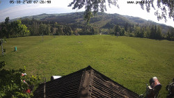 Sjezdovka, panorama východ
