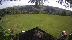 Sjezdovka, panorama východ
