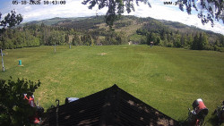 Sjezdovka, panorama východ