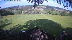 Sjezdovka, panorama východ