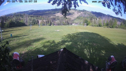 Sjezdovka, panorama východ
