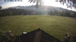 Sjezdovka, panorama východ