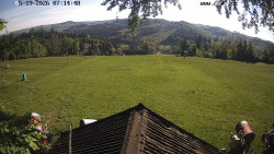 Sjezdovka, panorama východ