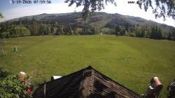 Sjezdovka, panorama východ