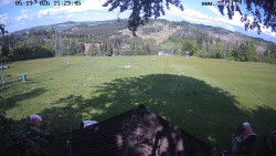 Sjezdovka, panorama východ