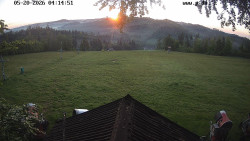 Sjezdovka, panorama východ