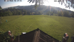 Sjezdovka, panorama východ
