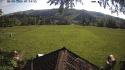 Sjezdovka, panorama východ