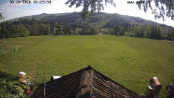 Sjezdovka, panorama východ