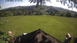 Sjezdovka, panorama východ