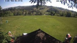 Sjezdovka, panorama východ