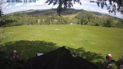 Sjezdovka, panorama východ