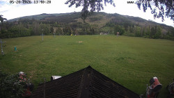 Sjezdovka, panorama východ